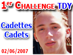 1er Challenge TDY : Cadettes et Cadets
