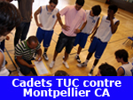 Match des Cadets du TUC contre MONTPELLIER Croix D'Argent Match des Cadets du TUC contre MONTPELLIER Croix D'Argent