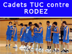 Match des Cadets du TUC contre RODEZ Match des Cadets du TUC contre RODEZ