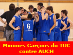 Match des Minimes Garçons du TUC contre AUCH Match des Minimes Garçons du TUC contre AUCH