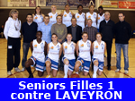 Match des Seniors Filles 1 contre LAVEYRON DROME Match des Seniors Filles 1 contre LAVEYRON DROME
