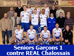 Match des Seniors Garçons 1 contre REAL Chalossais Match des Seniors Garçons 1 contre REAL Chalossais