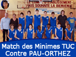 Match des Minimes Garçons 1 contre PAU-ORTHEZ Match des Minimes Garçons 1 contre PAU-ORTHEZ