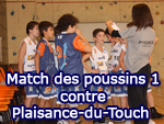 Match des poussins 1 contre Plaisance-du-Touch Match des poussins 1 contre Plaisance-du-Touch