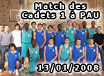 Match des Cadets 1 &agrave; Pau