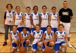 Les Benjamines 1, championnes du Challenge d'Automne