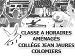 Classe &agrave; horaires am&eacute;nag&eacute;s - Coll&egrave;ge Jean Jaur&egrave;s